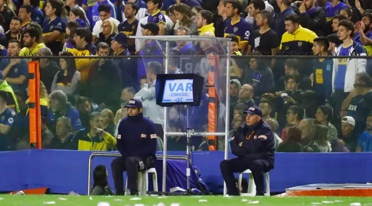 Así fue el VAR por Eliminatorias en La Bombonera.