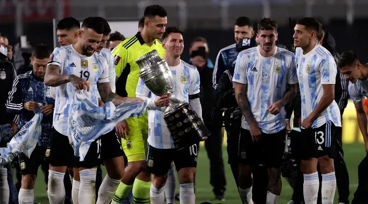 Argentina viene de ser campeón de la Copa América en Brasil.