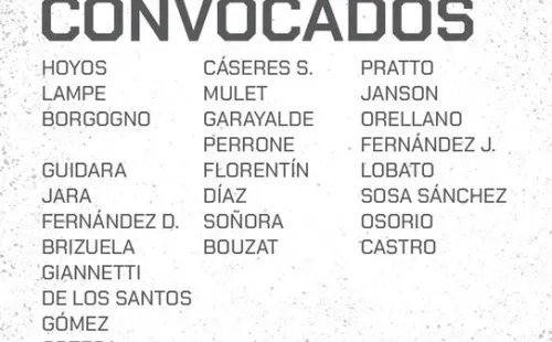 Los convocados de Vélez vs. Boca.