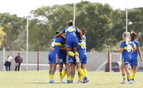 Boca ganó ante el Rojo. (Foto: @10_xeneizes / Las Gladiadoras)