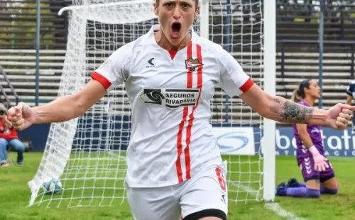 Laura Sampedro abrió la cuenta (Foto: Estudiantes)