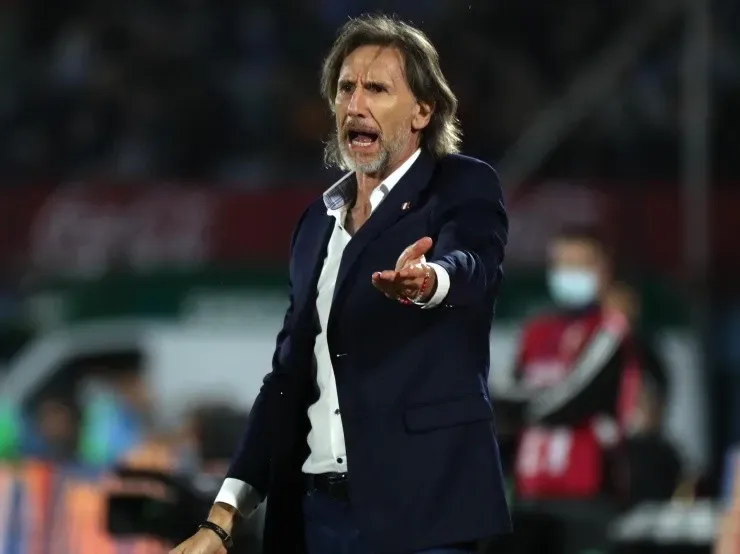 Ricardo Gareca, DT de Perú.