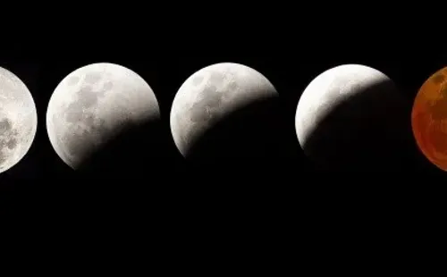 Eclipses de Luna Roja o Luna en Sangre. Fuente: (Pixabay)