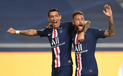 Di María y Neymar, dos grandes amigos.