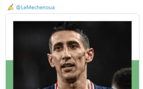 La información de Goal sobre Di María.