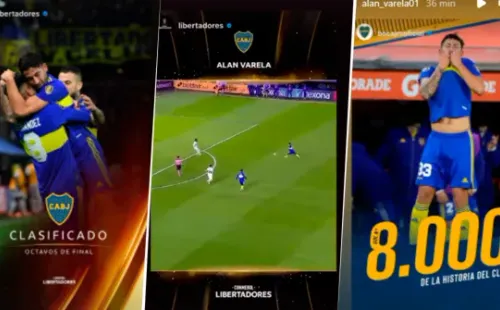 Las publicaciones de Alan Varela en sus historias de Instagram