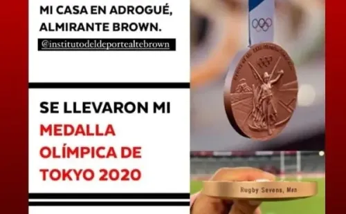 El postel en las historias de Instagram de Felipe Del Mestre