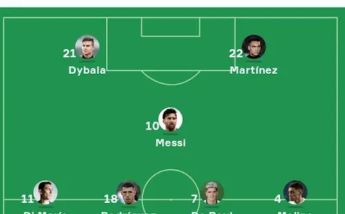 La falsa formación que subió UEFA.