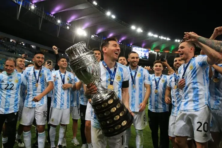 Argentina gritó campeón en el Maracaná.(Getty)