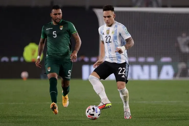 Lautaro, el goleador de la era Scaloni.(Getty)