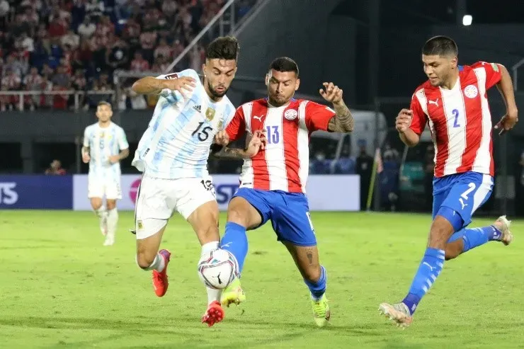 Empate sin goles vs. Paraguay.(Getty)