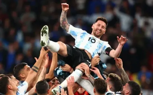 El último título de la camiseta celeste y blanca que se despidió vs. Estonia.