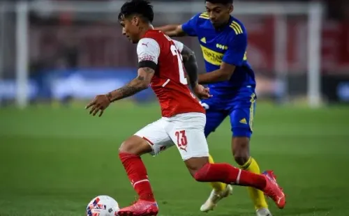 Blanco en el último Boca-Independiente (foto: Getty)