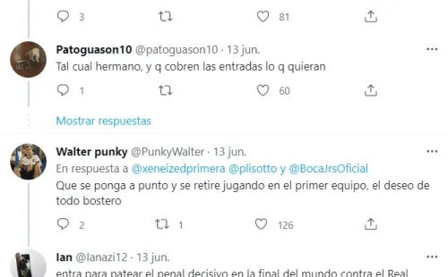 Los hinchas y su ilusión por ver a Riquelme en el Senior.