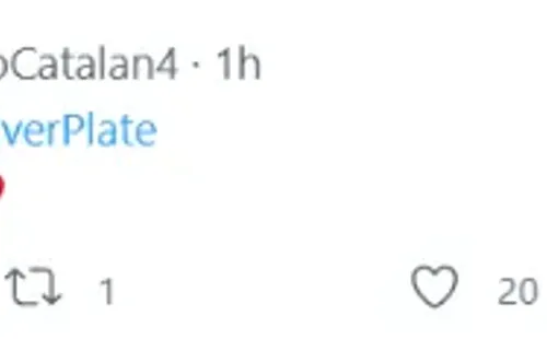 El tuit de la cuenta oficial que hizo enloquecer a los hinchas de River.