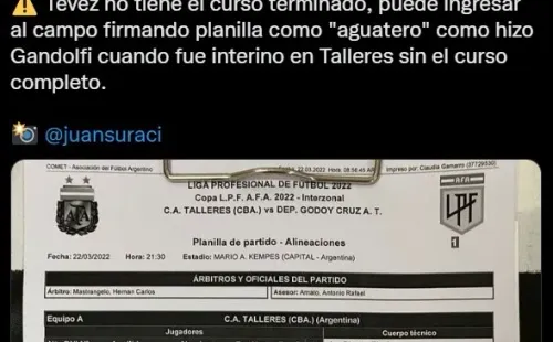 El dato del periodista.