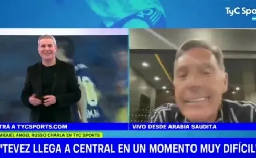 Russo habló de Tevez.