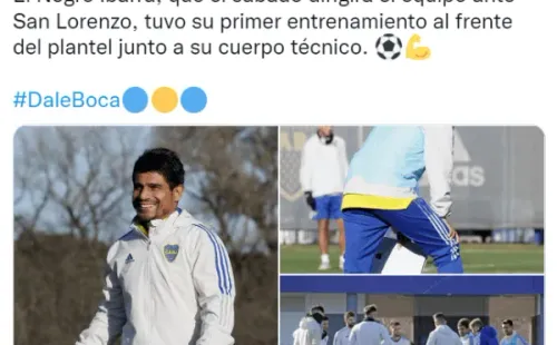 Boca vía Twitter
