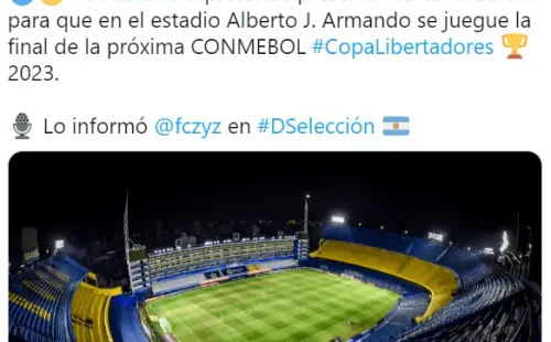 Riquelme quiere una final en La Bombonera.