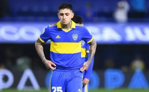 Gastón Ávila, con un pie y medio afuera. (Foto: Getty Images)