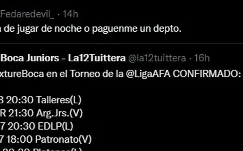 Las quejas de los hinchas.