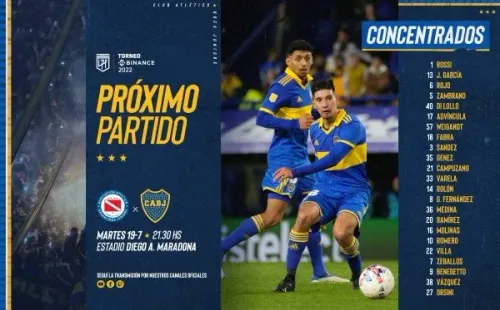 Los concentrados de Boca.