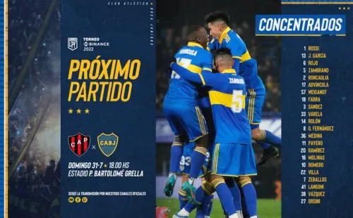 Las noticias de Boca hoy: los convocados para el domingo.