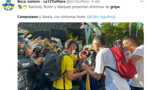 Se supo: el motivo por el que Campuzano no está en la lista de convocados de Boca.