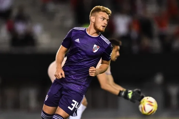 Lucas Beltrán, el delantero que volvió mejorado.