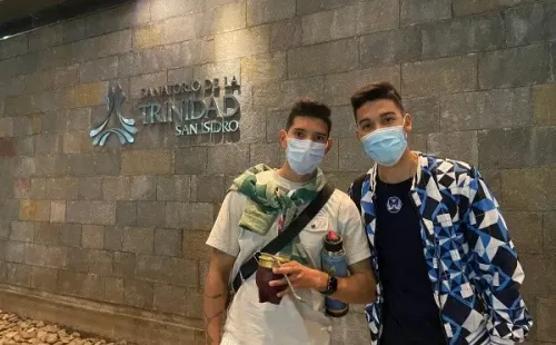 Aaron Molinas y Pol Fernández en la Trinidad de San Isidro (Foto: Marcos Bonocore)