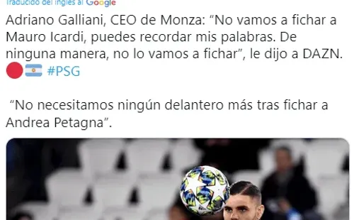 Icardi, rechazado en Europa: “De ninguna manera, no lo vamos a fichar”.