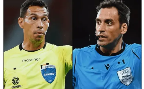 Los árbitros de Argentina en el Mundial de Qatar 2022.