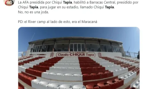 El equipo de Chiqui Tapia escribirá otro capítulo polémico en su historia.
