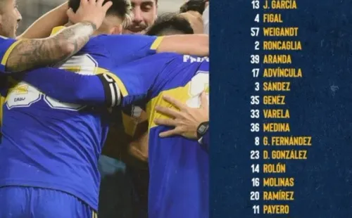 Foto: Twitter Boca Juniors