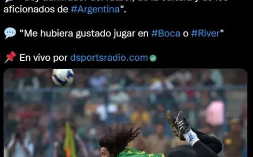 La declaración de Higuita.