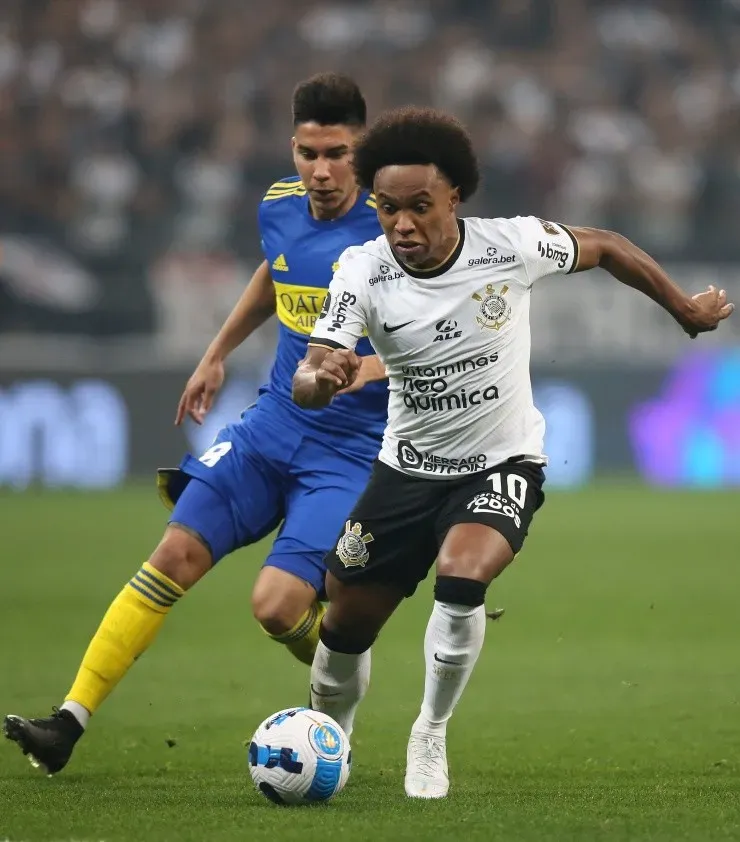 Willian viene de jugar contra Boca por la Copa Libertadores.