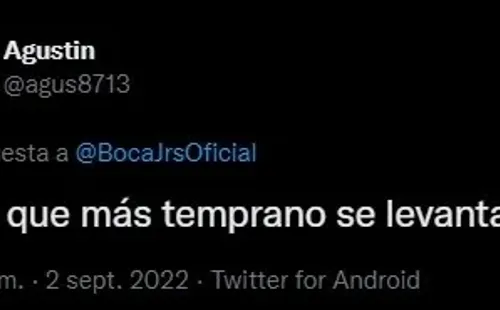 La reacción de los hinchas.