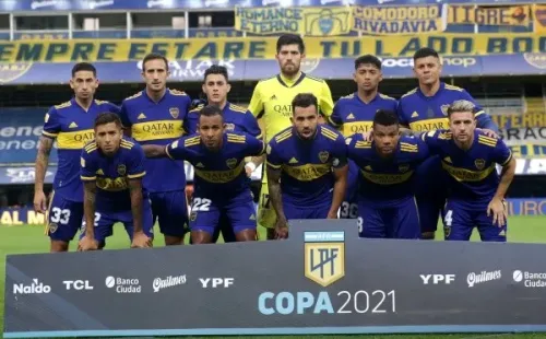 Boca con varios jugadores que ya se marcharon.