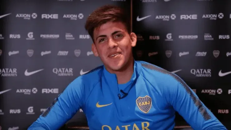 Brandon Cortés, el pibe de 21 años que sueña con su oportunidad.