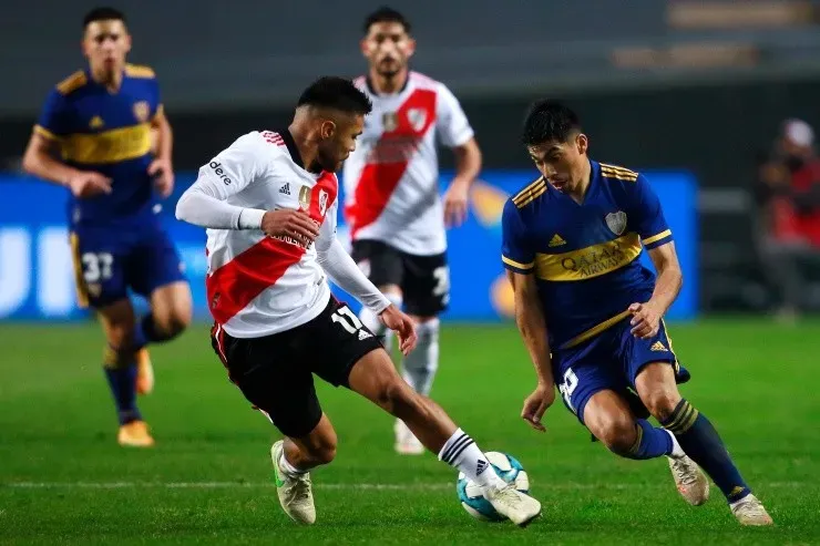 Ramírez, el jugador favorito de Riquelme en el plantel de Boca para el Superclásico.