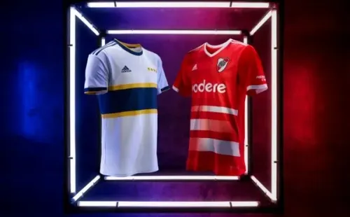 Las nuevas camisetas de Boca y River están hechas con materiales reciclados.