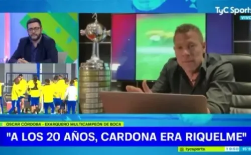 Córdoba habló de Cardona.