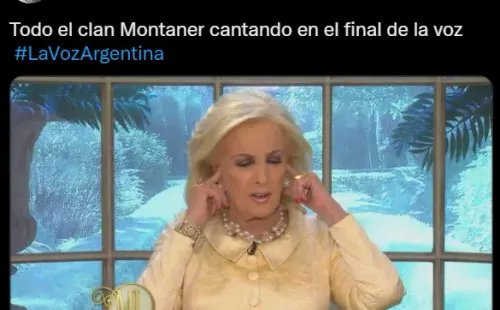 Los mejores memes de la Final de la Voz Argentina 2022.