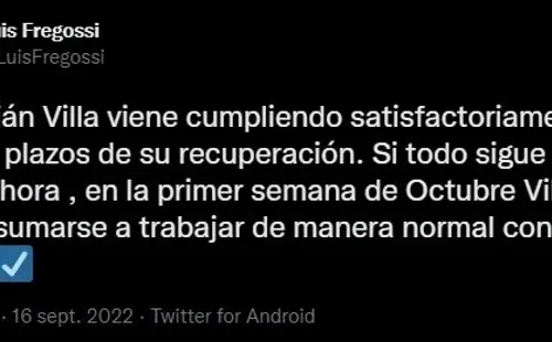 La situación de Villa.