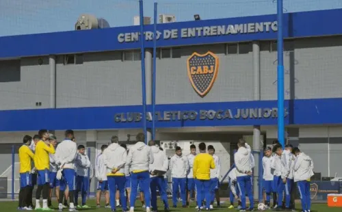 Cinco cambios y una defensa inédita: el XI de Boca. (Tato Aguilera)