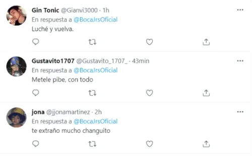 El tuit de la cuenta oficial de Boca que enloqueció a los hinchas.