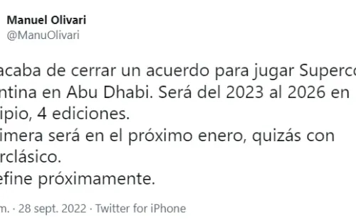 La decisión de la AFA que podría llevar el superclásico a 13 mil kilómetros.