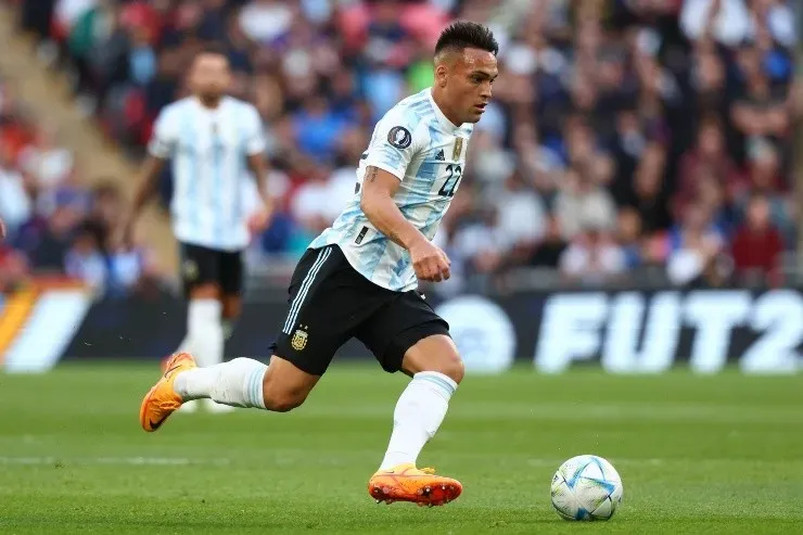 Lautaro Martínez, el más cotizado de la Selección.