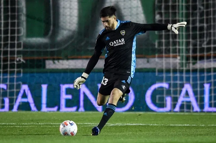 Agustín Lastra, el arquero que debutó ante Banfield.