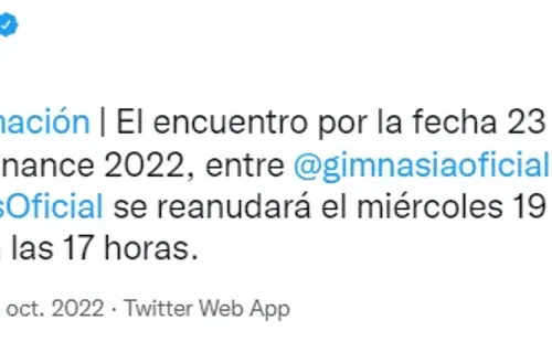 La AFA confirmó cuándo se reanudará el Gimnasia-Boca.